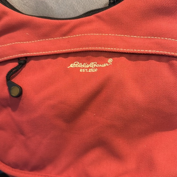 Eddie Bauer deep pinkcanvas crossbody EUC - Picture 3 of 13